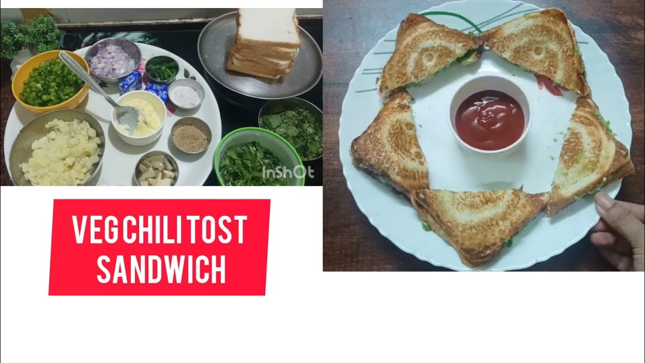 #सगळ्याना आवडणारे चटपटीत गी्नव्हेज सॅन्डविच #😋😋😋🍞🥞🧅🌶️🫚🫑#vegsandwich 