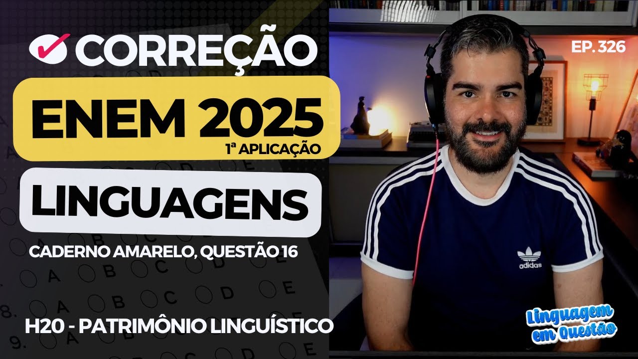 ENEM 2025 1ª aplicação: 