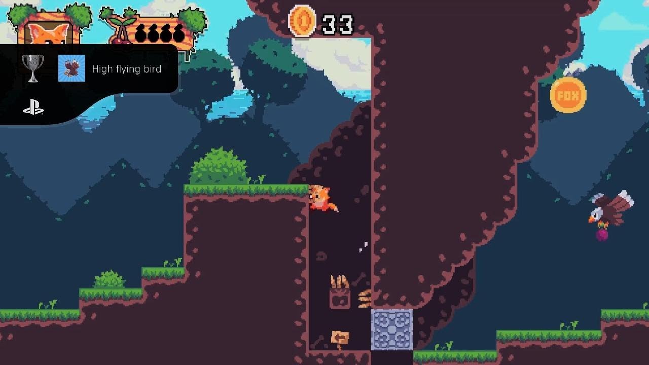 FoxyLand 2 - High flying bird (ARGENT)