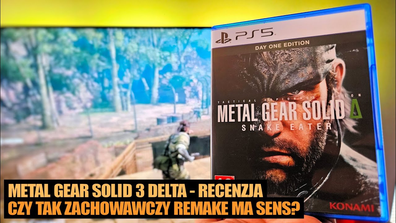 METAL GEAR SOLID 3 DELTA: SNAKE EATER - recenzja - czy tak zachowawczy remake ma sens?