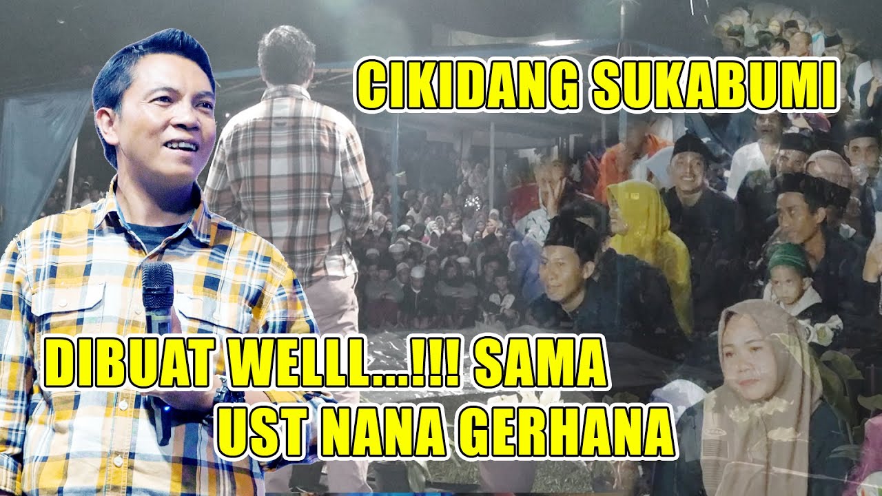 CIKIDANG SUKABUMI WALPUN SUASANA HUJAN TETAP BERTAHAN