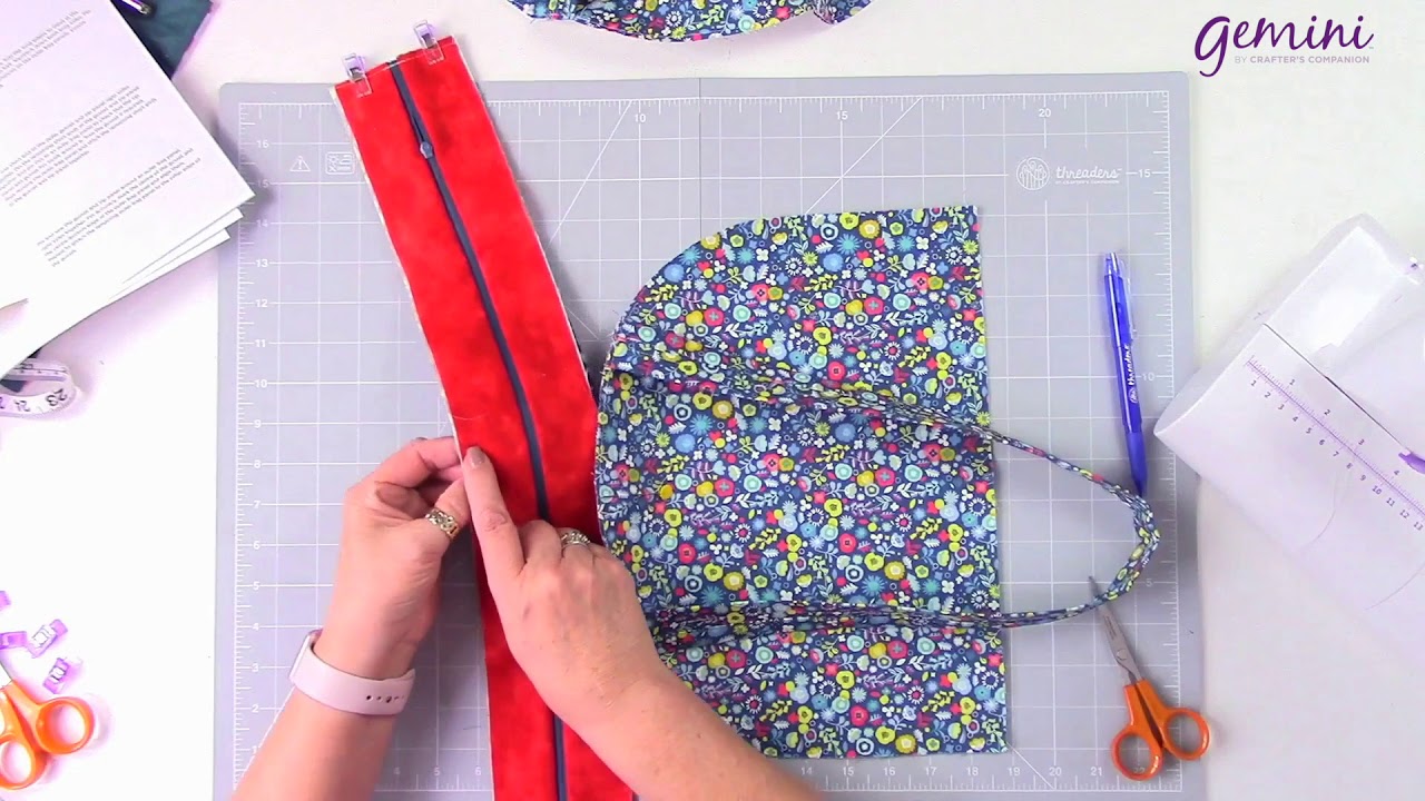 Gemini Bag Dies -  Bowling Bag Tutorial