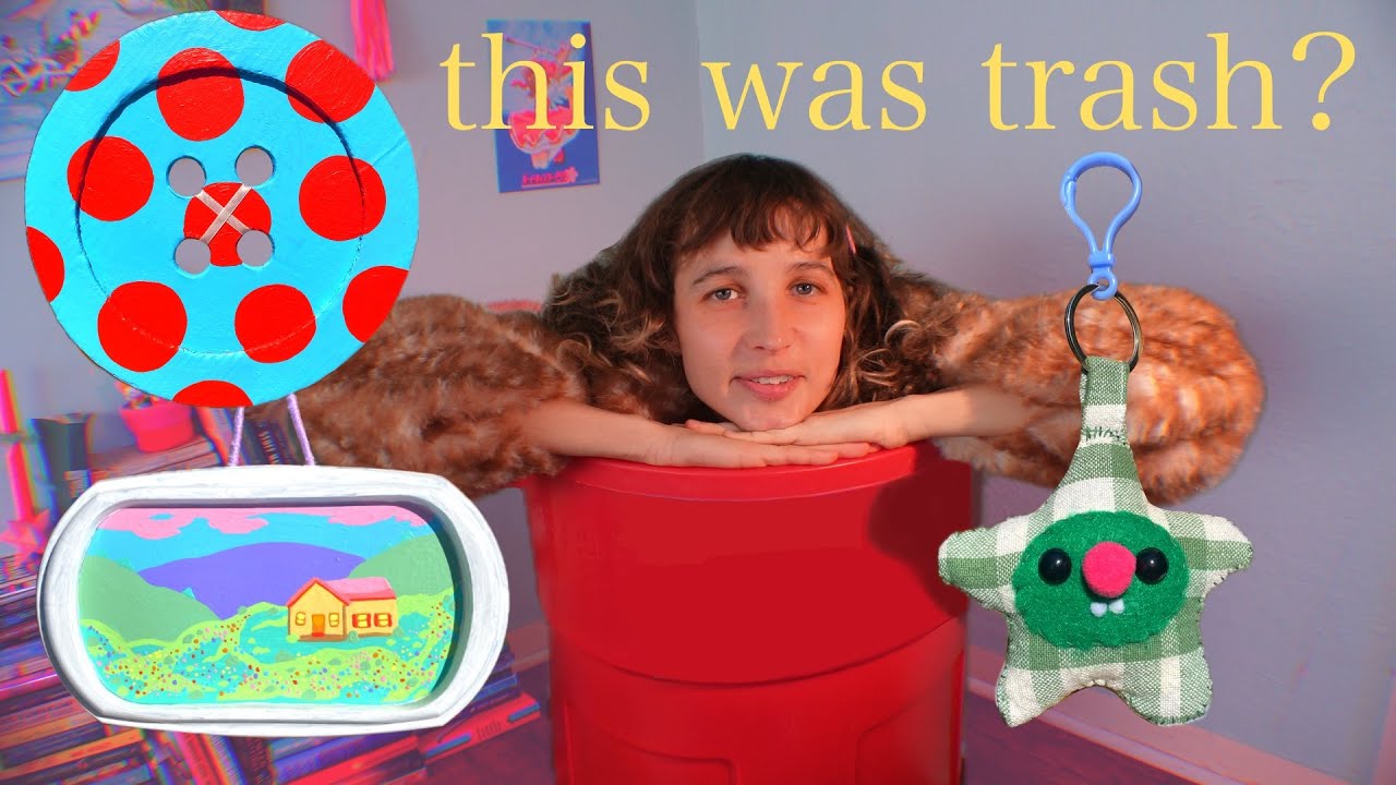 turning trash into crafts ★ whimsical upcycled DIYs