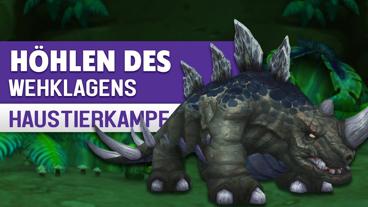 H&ouml;hlen des Wehklagens 🌱 | KOMPLETT + Rematch Importlink - Haustierkampf-Dungeon Guide [WoW]