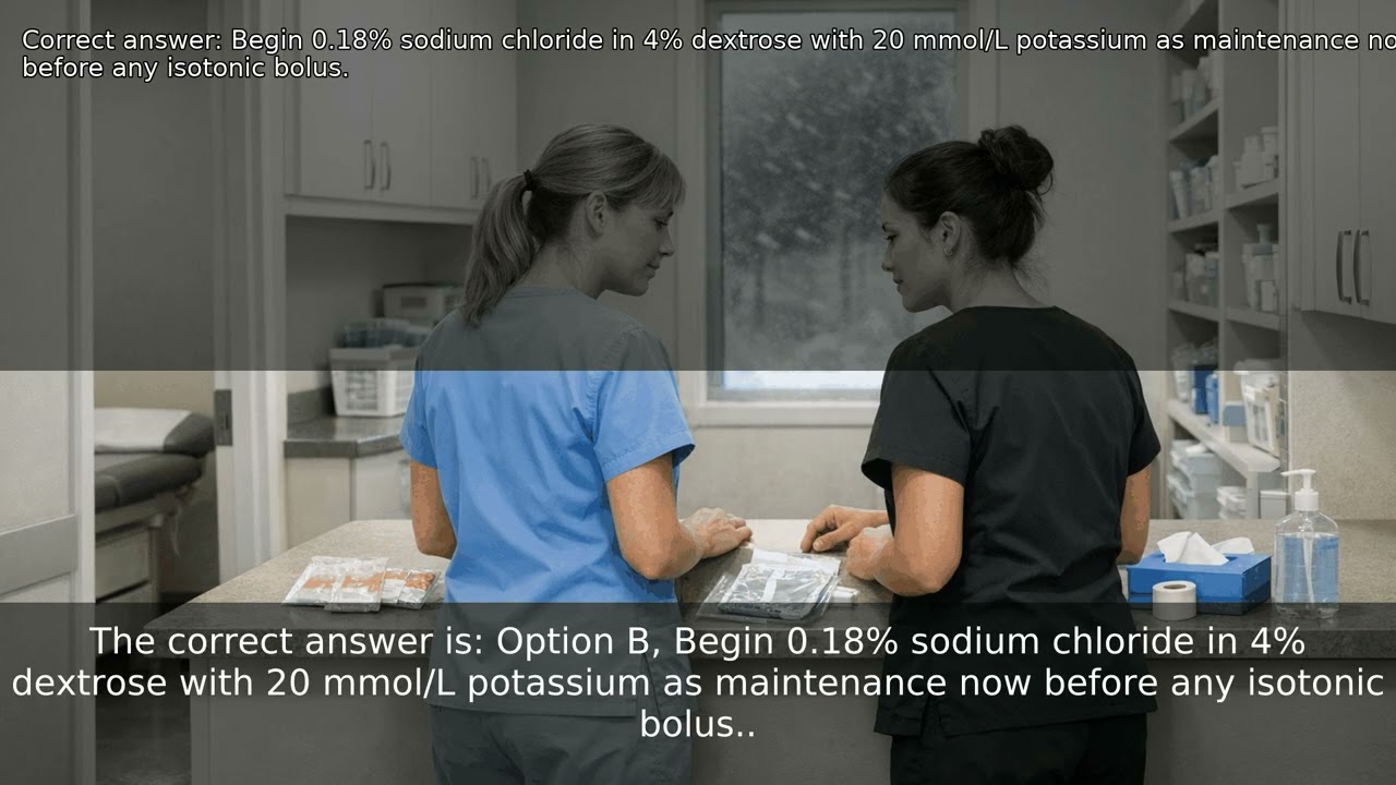 Renal Fluid and Electrolyte Balance, Physiology, USMLE Step 1 - Full Vignette with Extended Explanat