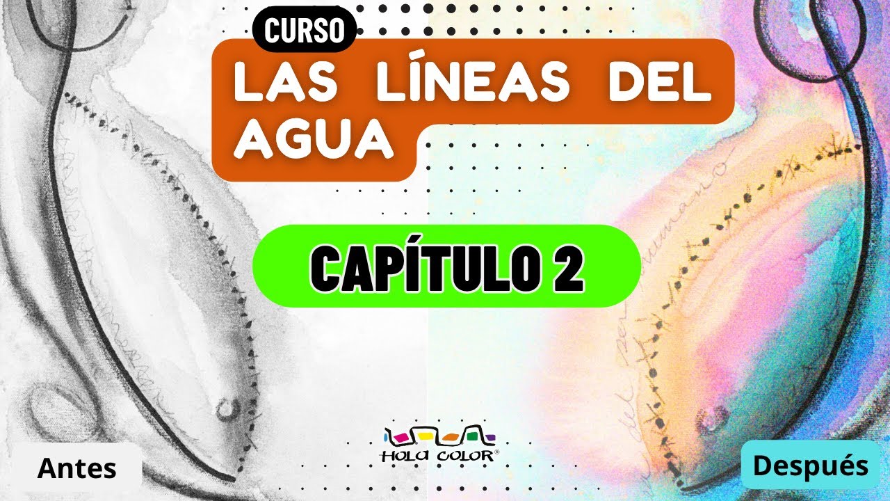 ¿Sabías que puedes crear arte solo con una U? || Las líneas del agua CAPÍTULO 2