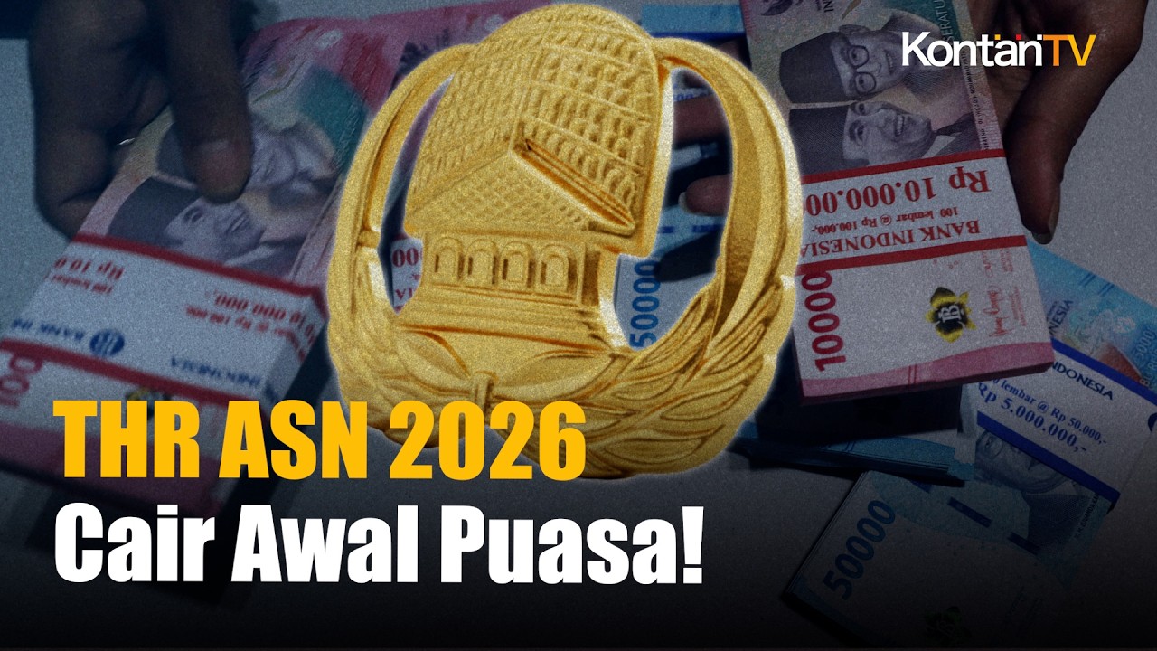 THR ASN 2026 Cair Awal Ramadhan! Menkeu Siapkan Rp 55 Triliun