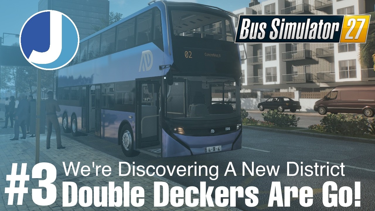 Открываем новый район | Эпизод 3 | Bus Simulator 27