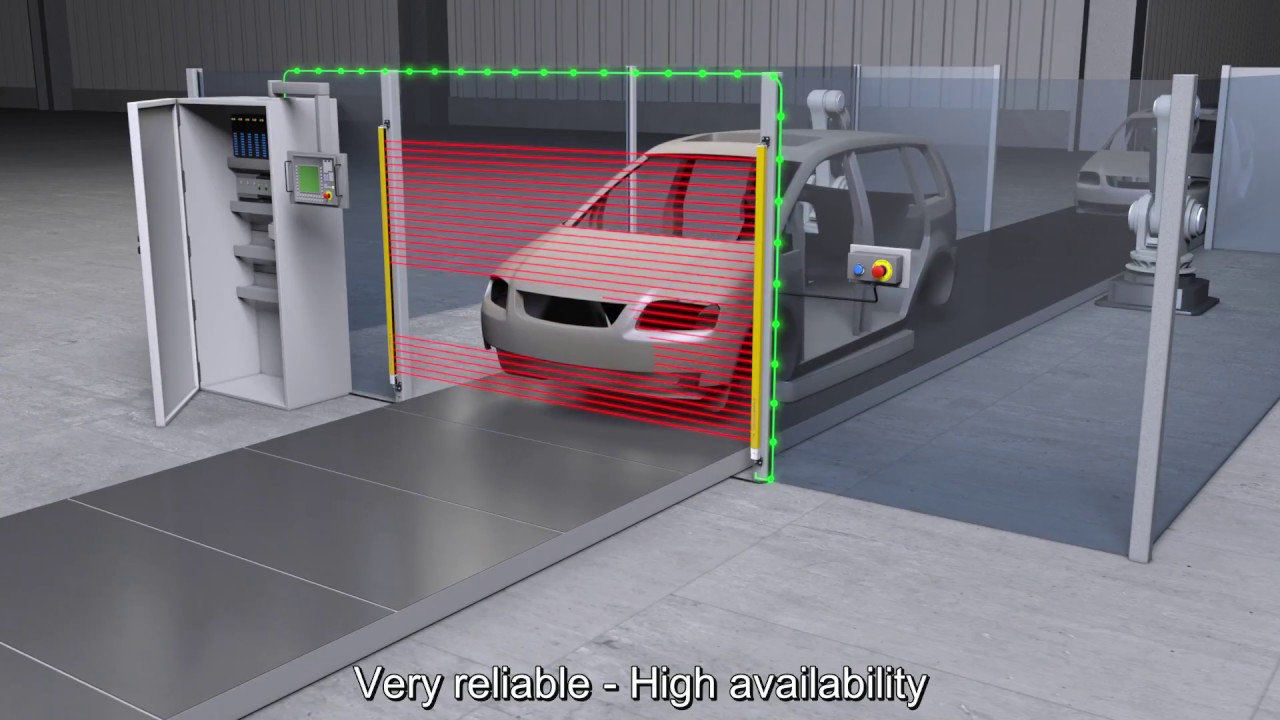 Sensor-free muting - Safety light curtains MLC SPG