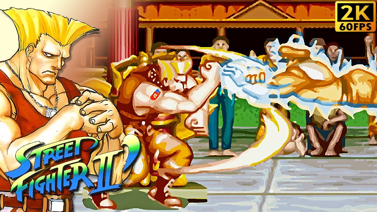 Street Fighter II: Champion Edition (1992 / Arcade)｜Guile｜UHD 2K 60FPS
