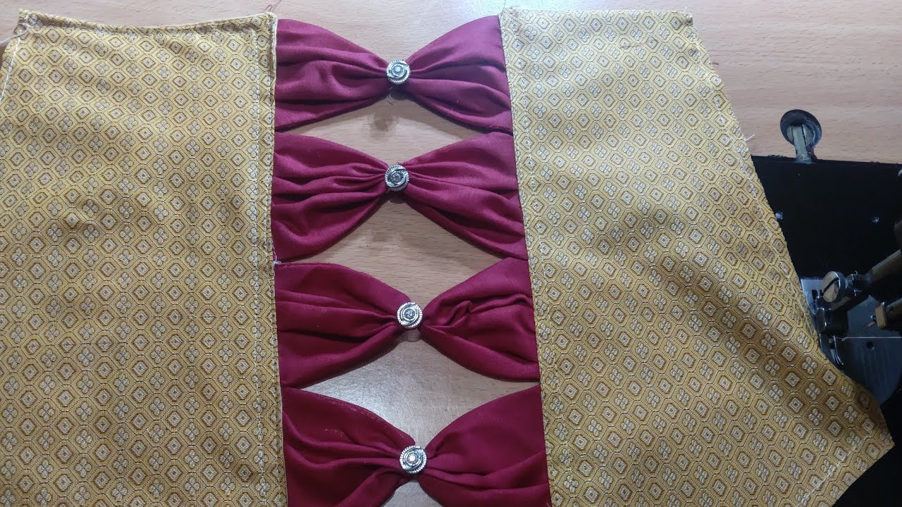 New trending sleeves design cutting and stitching #viral #video #trending #stitching 
