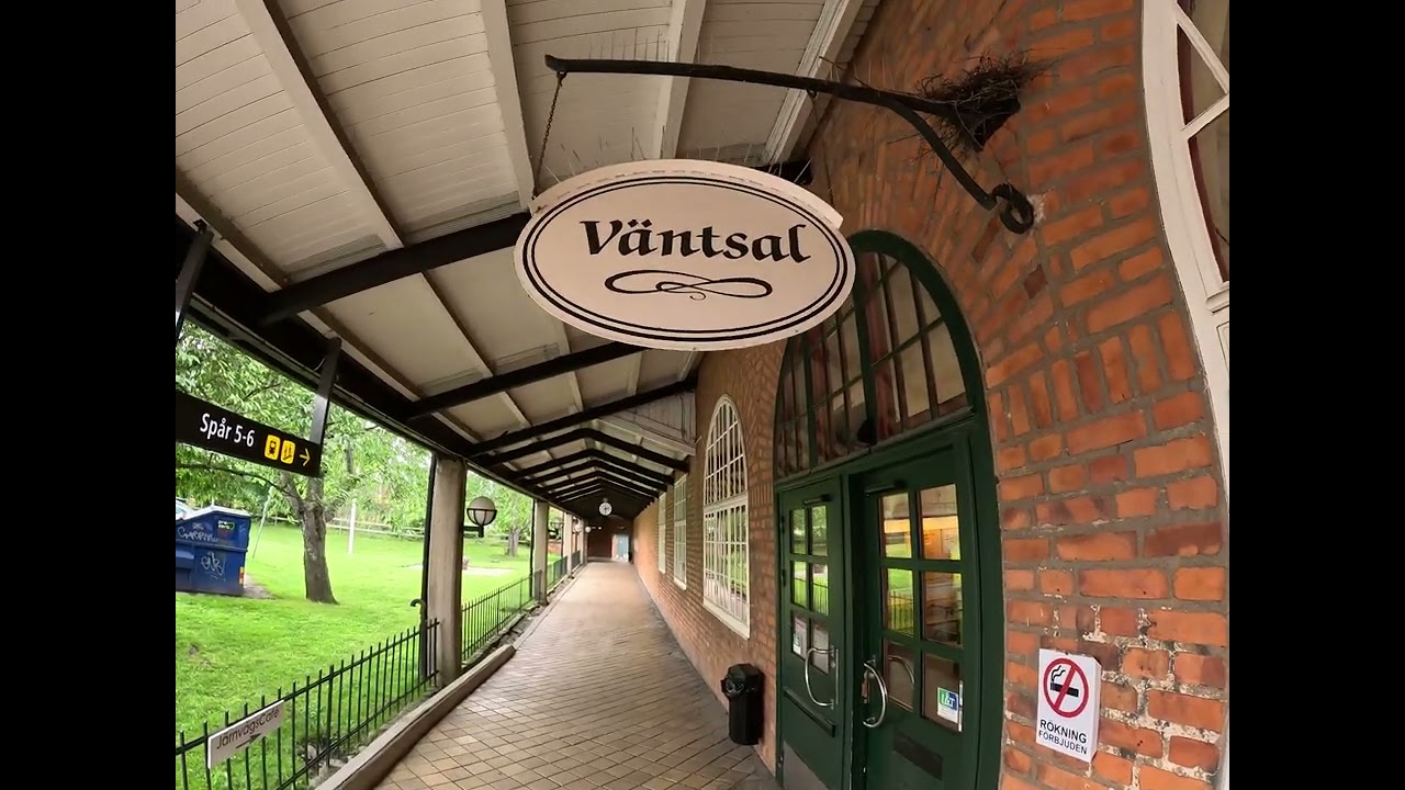 NYKÖPING CENTRAL STATION IN SWEDEN