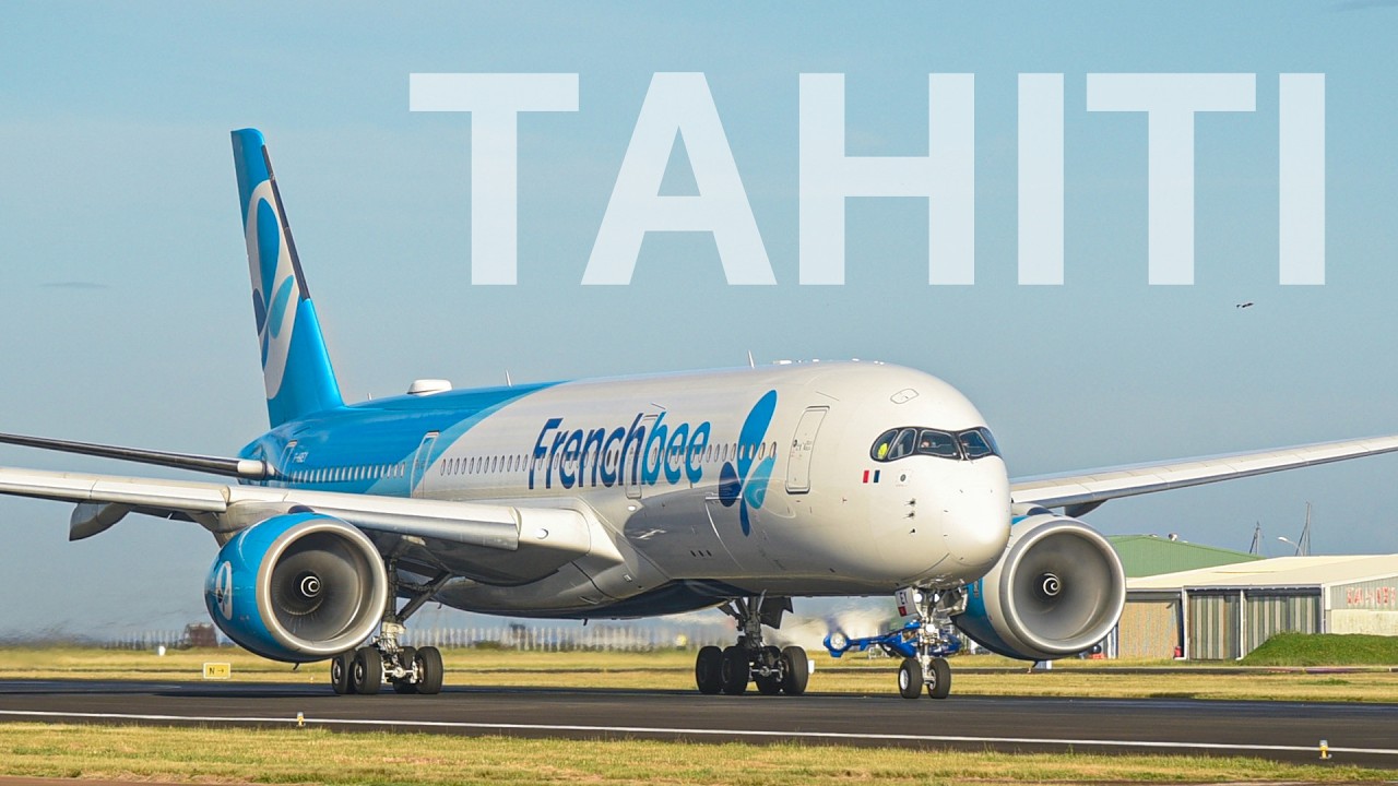 EXTREMELY CLOSE Widebody Takeoffs in Tahiti | Plane Spotting (PPT)
