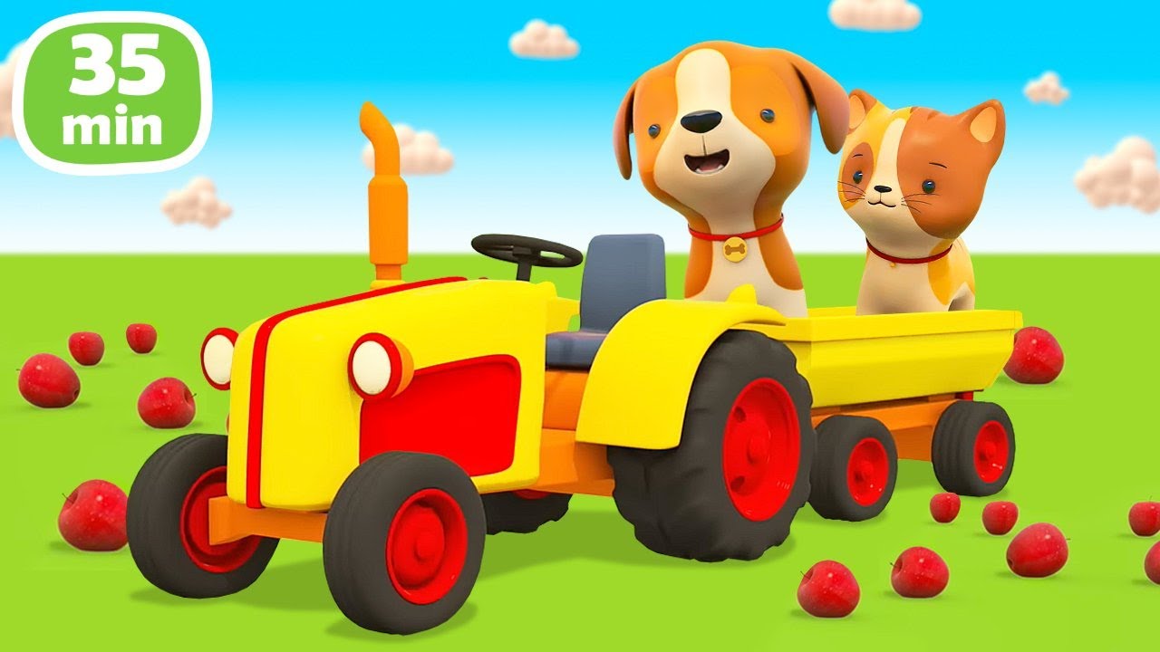 Die Helfer-Autos & der kleine Hund – 6 spannende Folgen in einem Cartoon