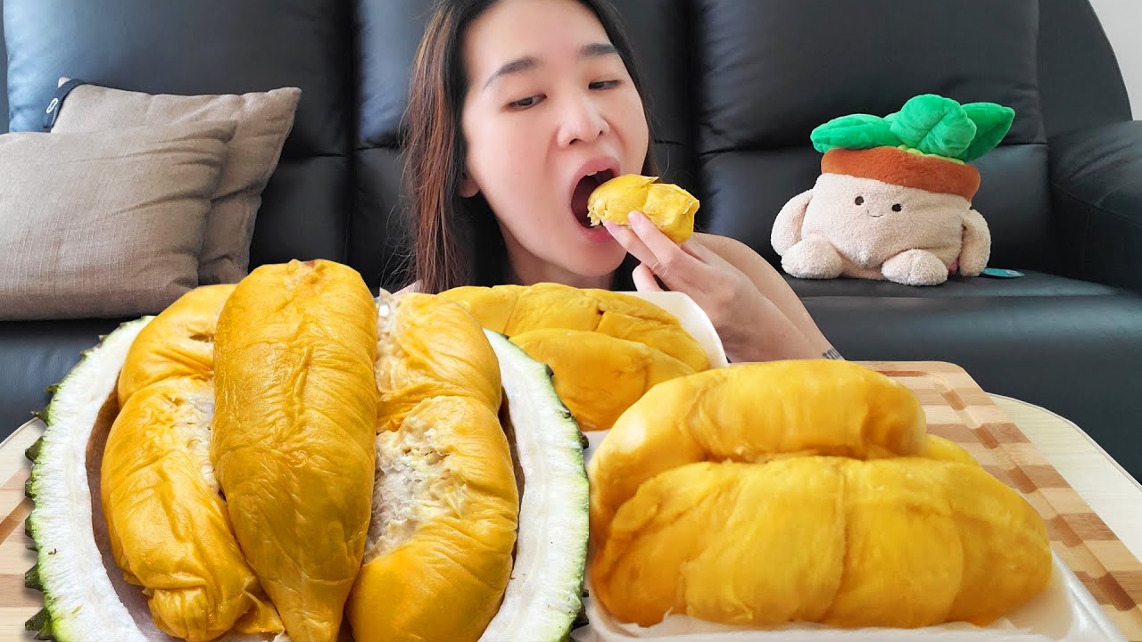 $100 DURIAN Feast In Singapore! Eating The King Of Fruits! Mukbang w/ ASMR