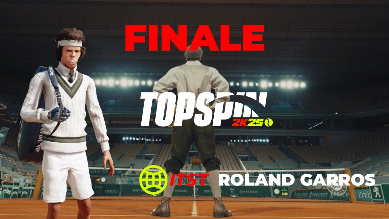 GAME OF THE YEAR | E-SPORT TOPSPIN 2K25 | ITST ROLAND GARROS | FINALE | lilvicos VS ANDER5ON