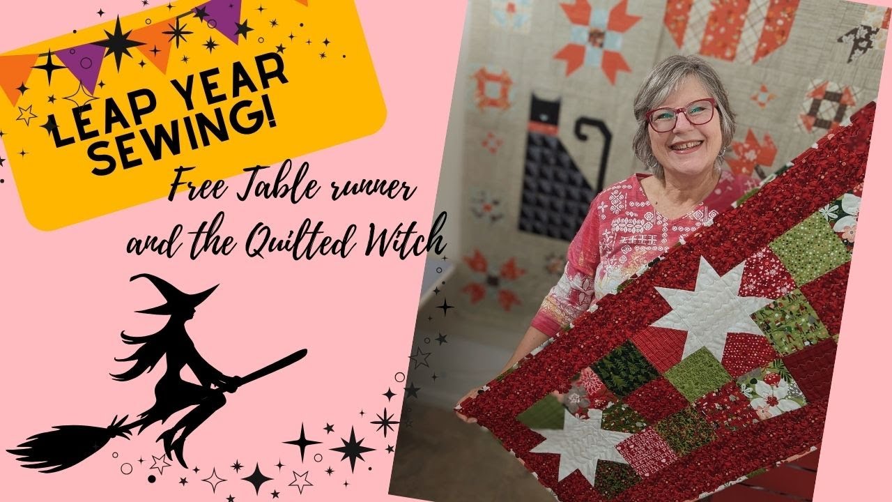 🧵A FREE DAY! Leap year sewing!  Stronger wrapup & a witchy section!