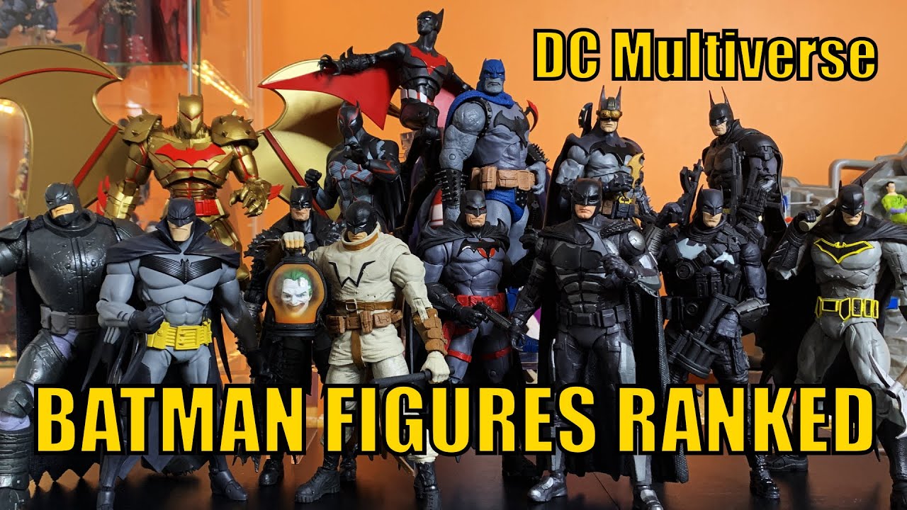 DC Multiverse | Batman Figures Ranked | McFarlane Toys | Batman Team Review and Rankings | DC Comics