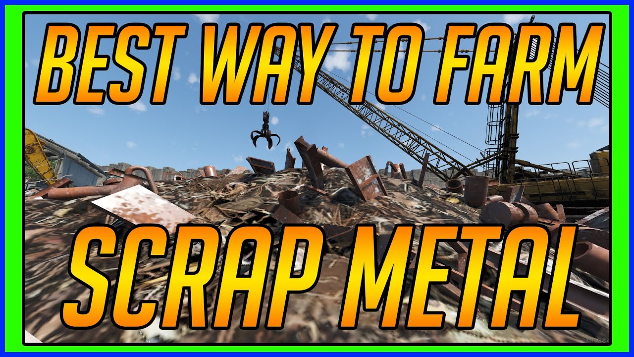 Best Way To Farm Scrap Metal | SCUM Tips 2024