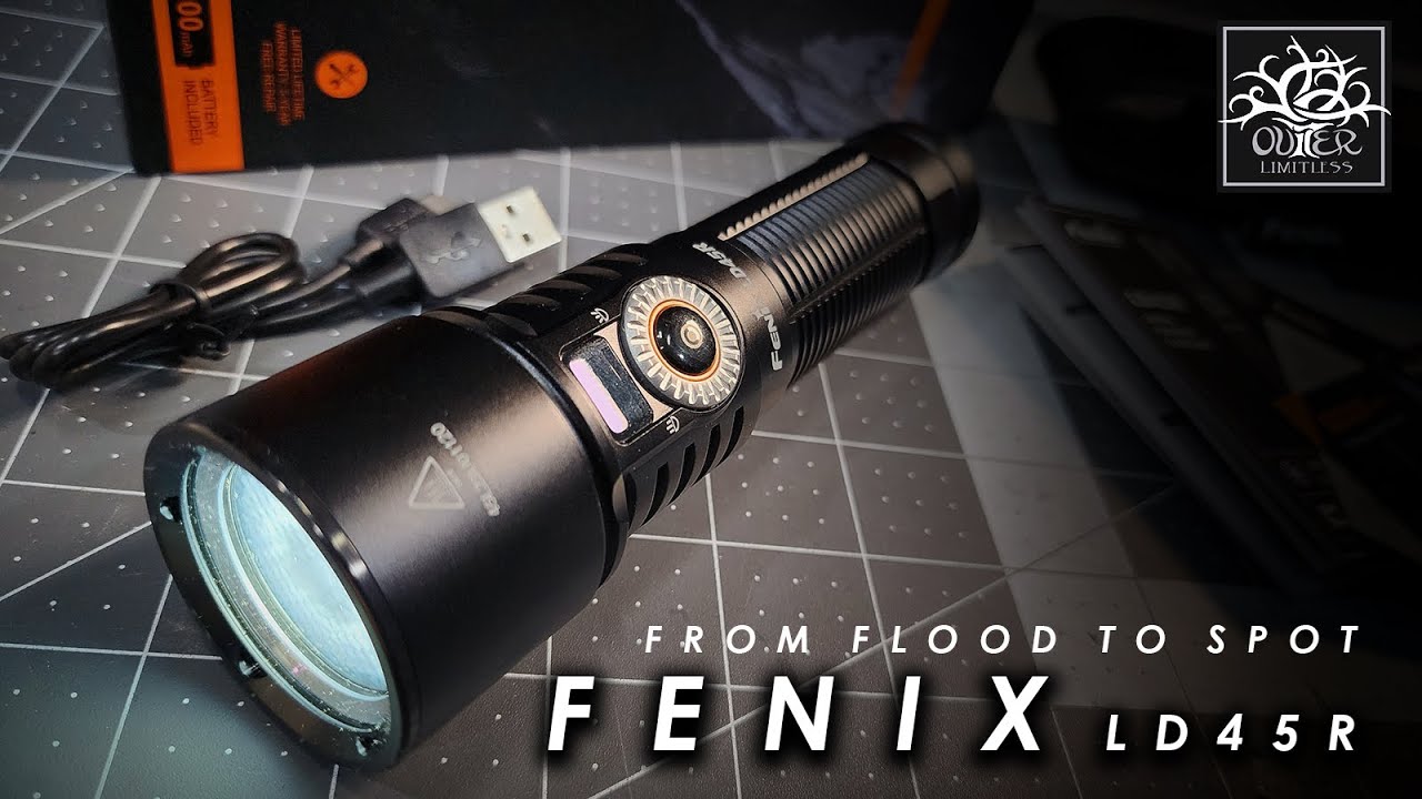 Fenix LD45R: Best BEAM?? From Flood to Spot!