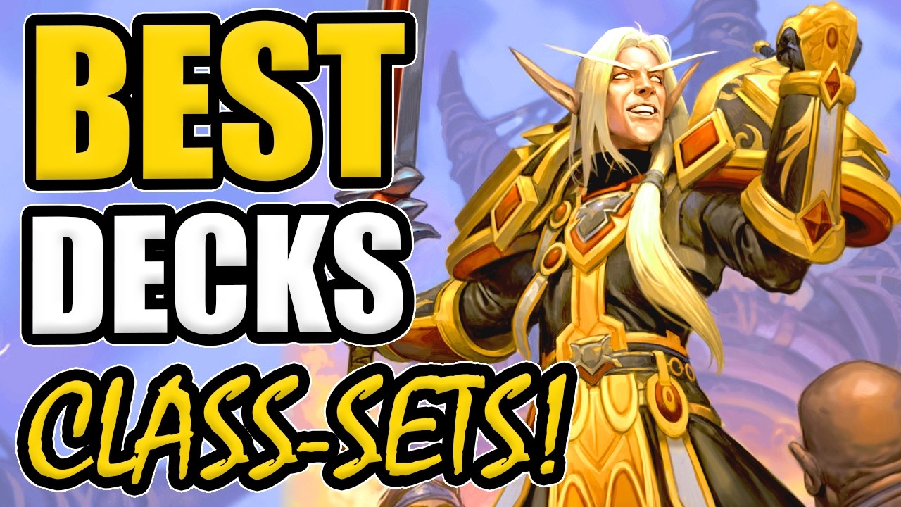🔥TOP NEW CLASS-SET DECKS To HIT LEGEND! | Hearthstone