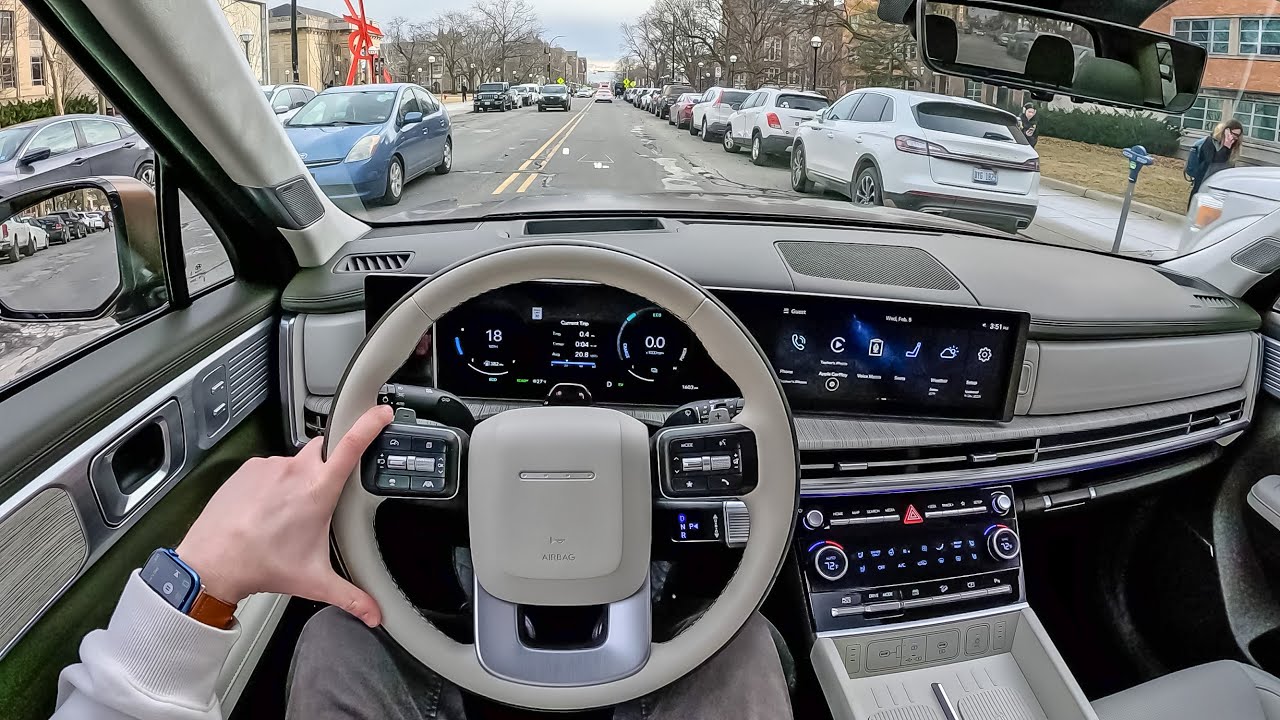 2025 Hyundai Santa Fe Hybrid - 34 MPG Real World City Commute