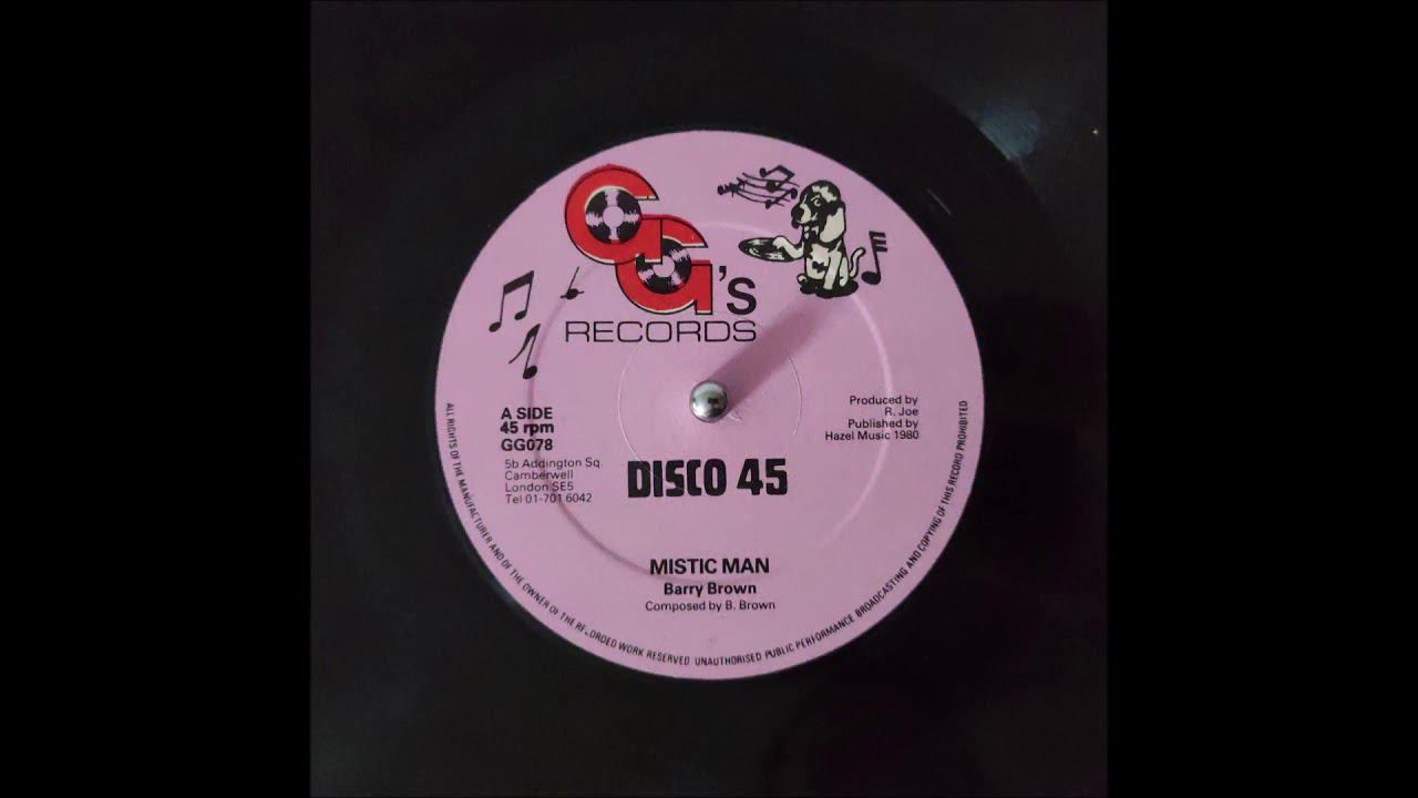 Barry Brown - Mystic Man 12