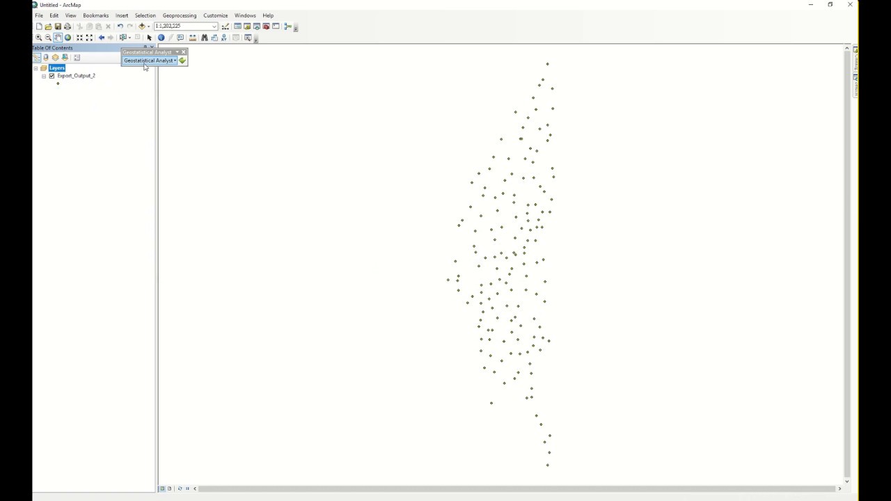 Rainfall data interpolation using Local polynomial in Arcmap