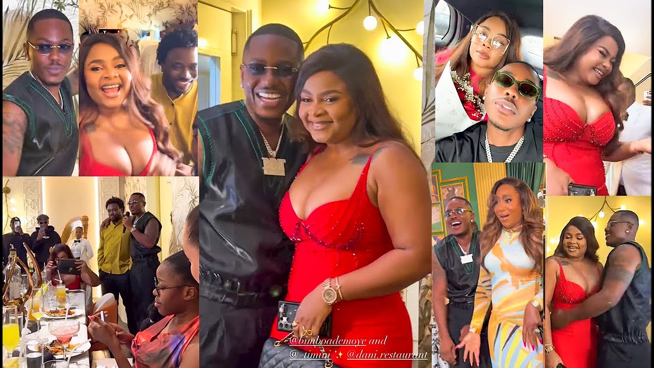 SEE How Bimbo Ademoye, Timini Egbuson & Others Had MAD FUN At Reel Love Movie Cast Dinner Party