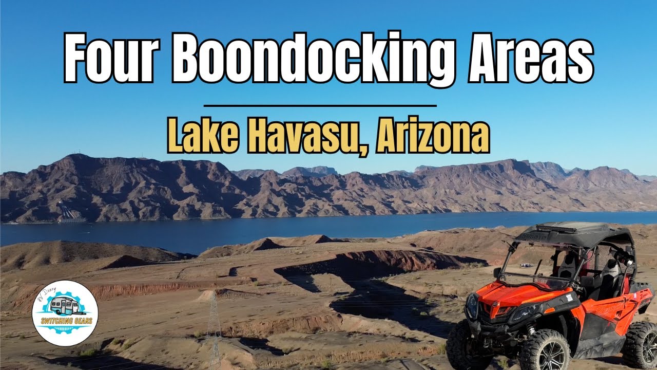 📍4 Boondocking Campsites Near Lake Havasu City + Off-Road Trails & Honest Reviews| Arizona RV Travel