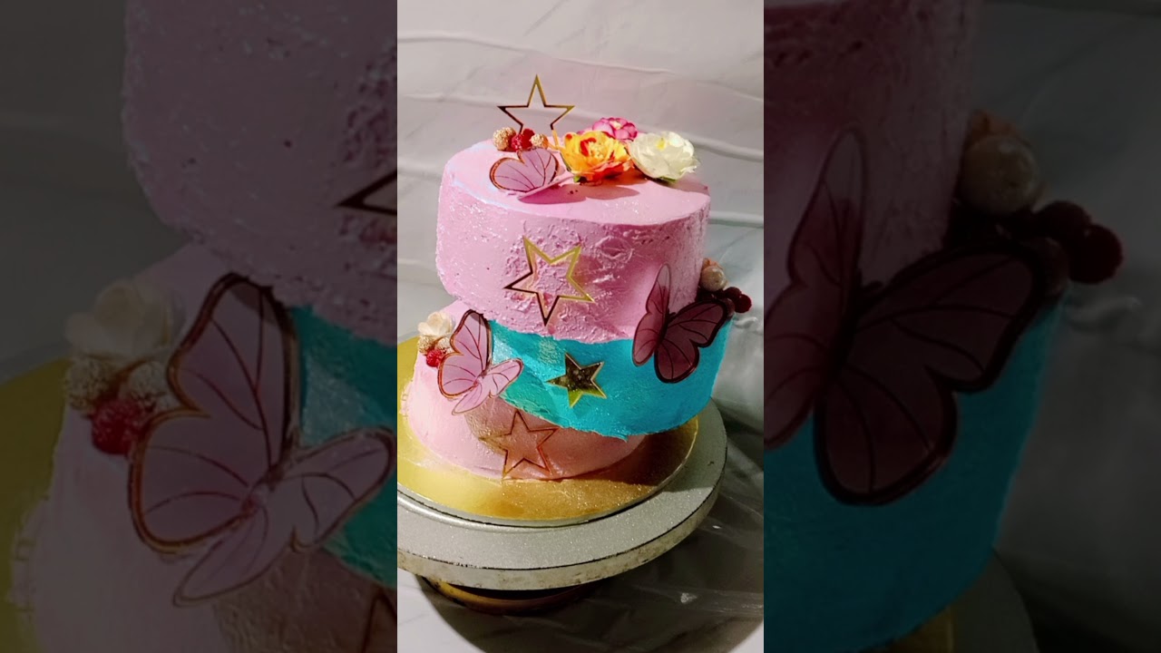 Criss Cross Cake 😍#youtubeshorts #ytshorts #crisscrosscake #shorts #mscake