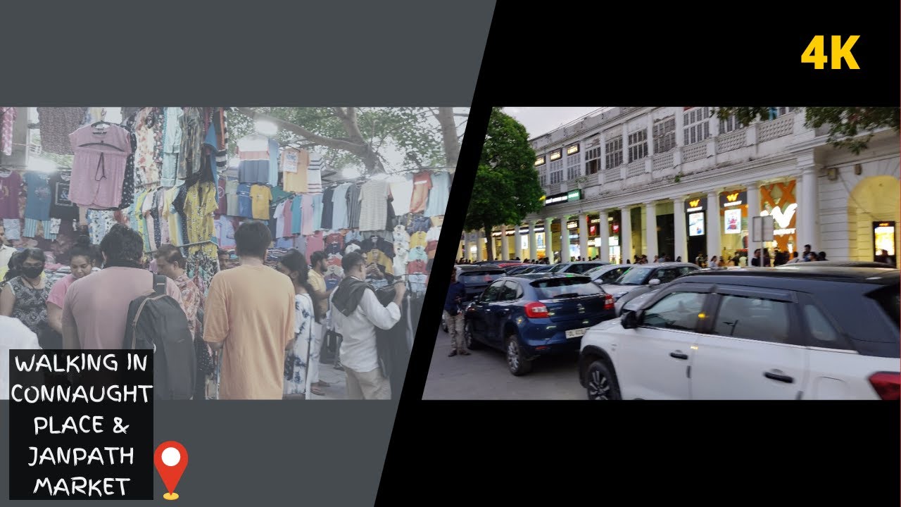 An Evening Relaxing Walk in Connaught Place and Janpath Market | Delhi | Summer walk in Delhi🚶