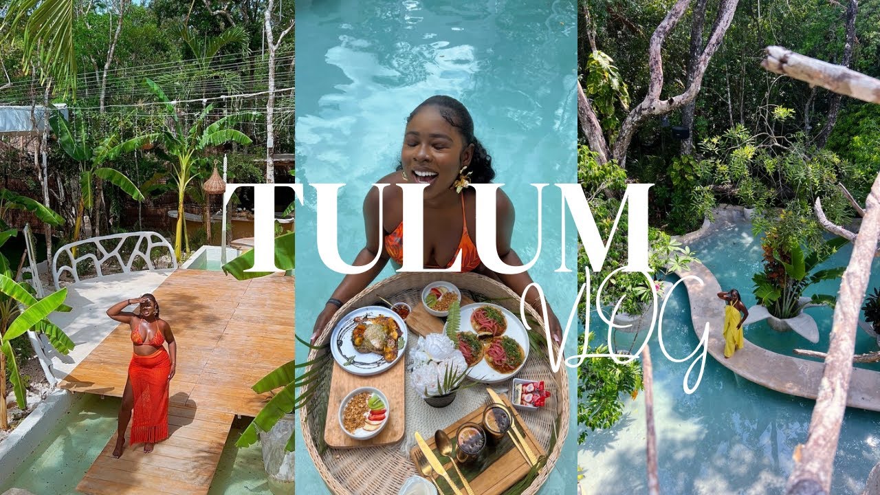 Luxury Tulum travel vlog! Hotel Milam, street food, azulik museum, Ilios restaurant, yellow nest etc