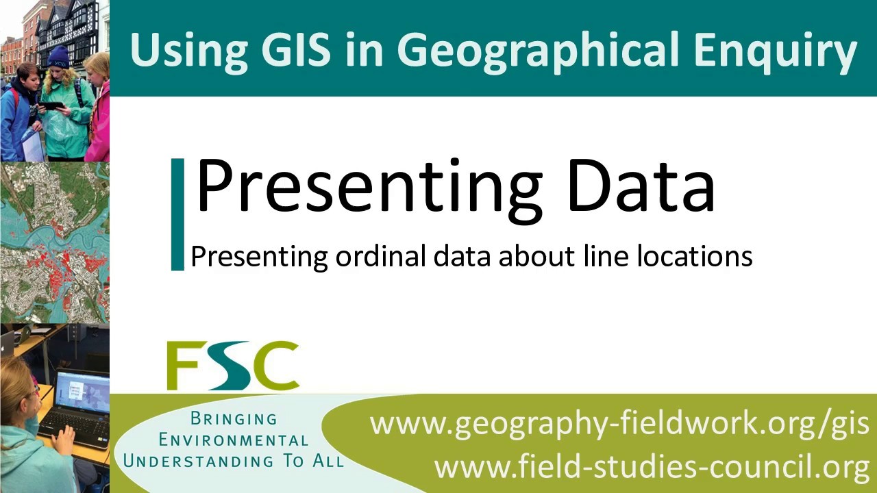 Presenting Data - Presenting ordinal data about line locations