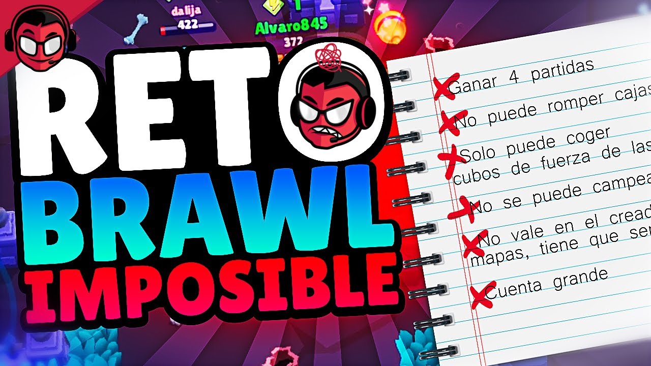 NO ME DEJAN HACER NADA EN SUPERVIVENCIA | #RetoBrawl | Brawl Stars