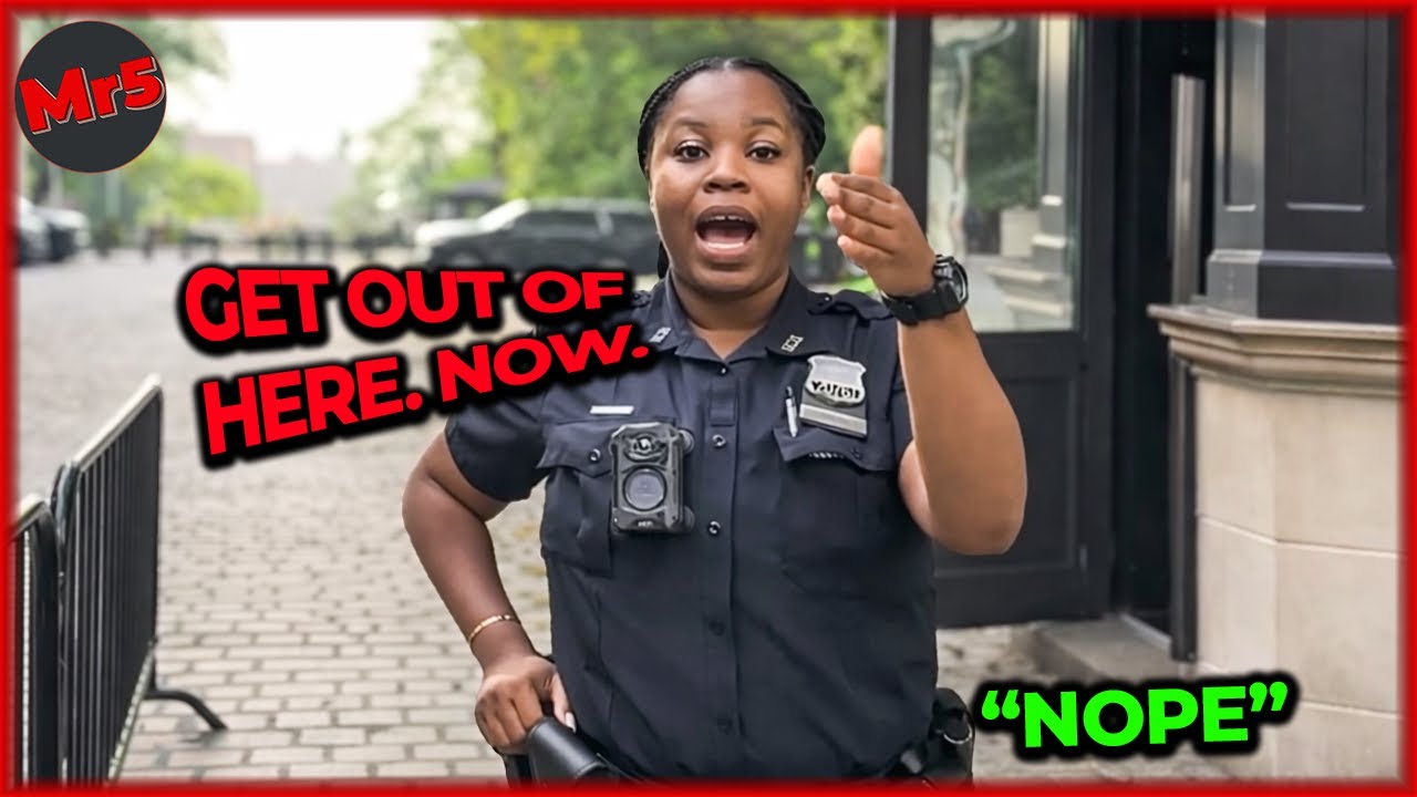 This Female Cop Pushes Orders With No Legal Basis And Gets Exposed