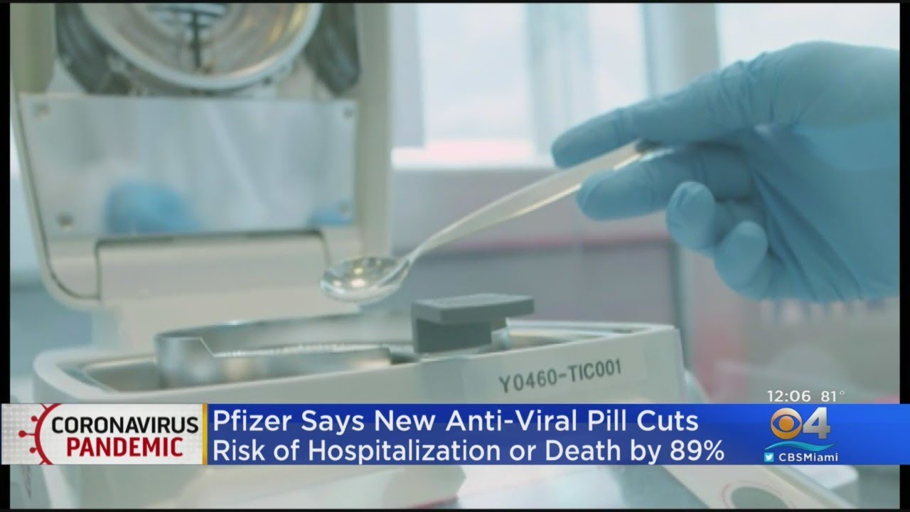 New Trial Data Confirms High Efficacy Of COVID Antiviral Pills