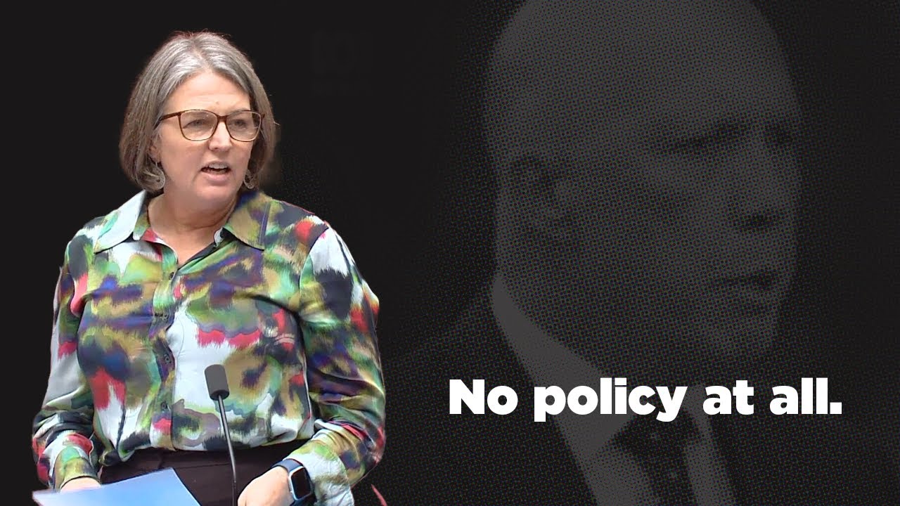 Just a political agenda, no policy at all.