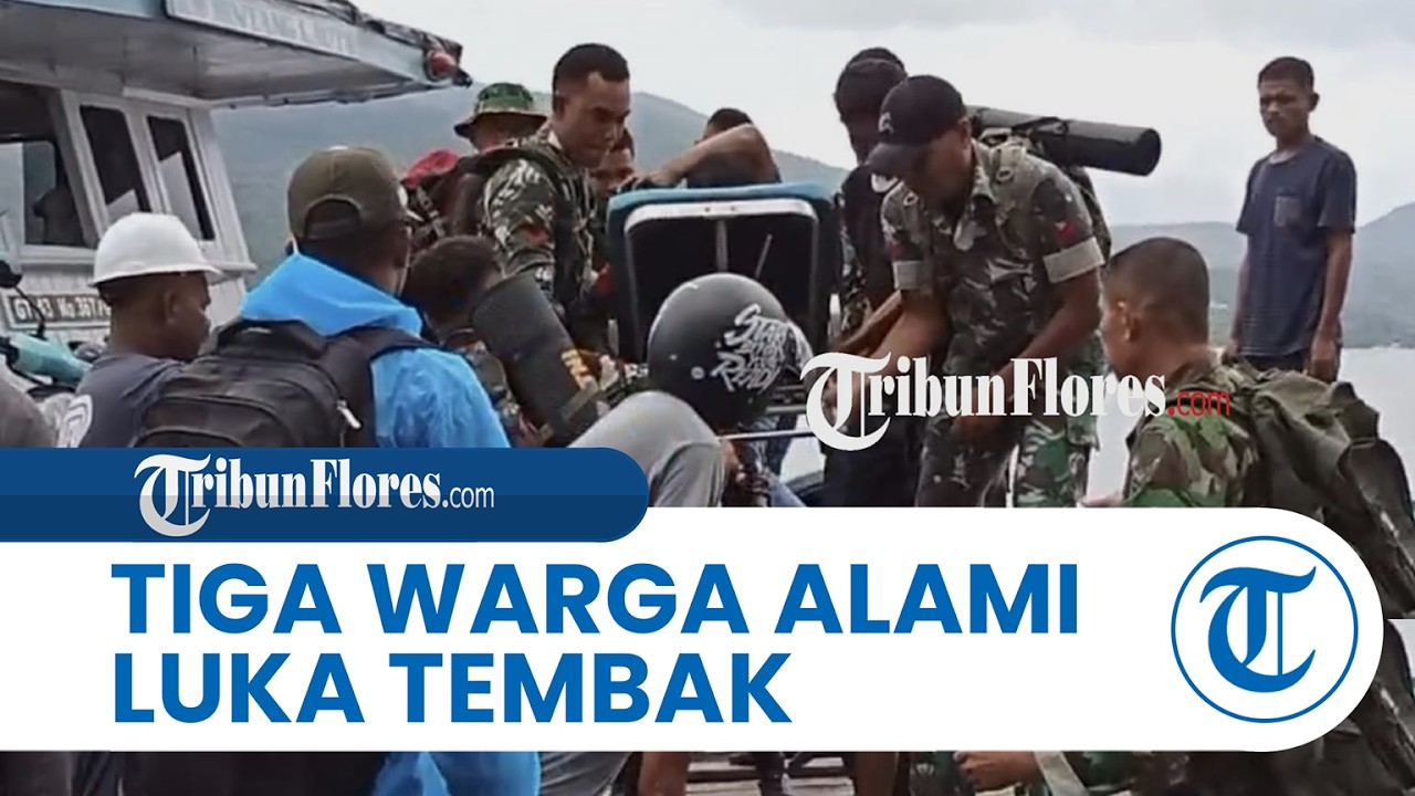 Konflik Tanah Adat di Adonara Timur Berujung Bentrok, Tiga Warga Alami Luka Tembak Senjata rakitan