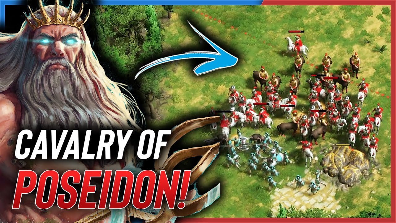 Poseidon's Cavalry is RIDICULOUSLY Strong! Age of Mythology Retold