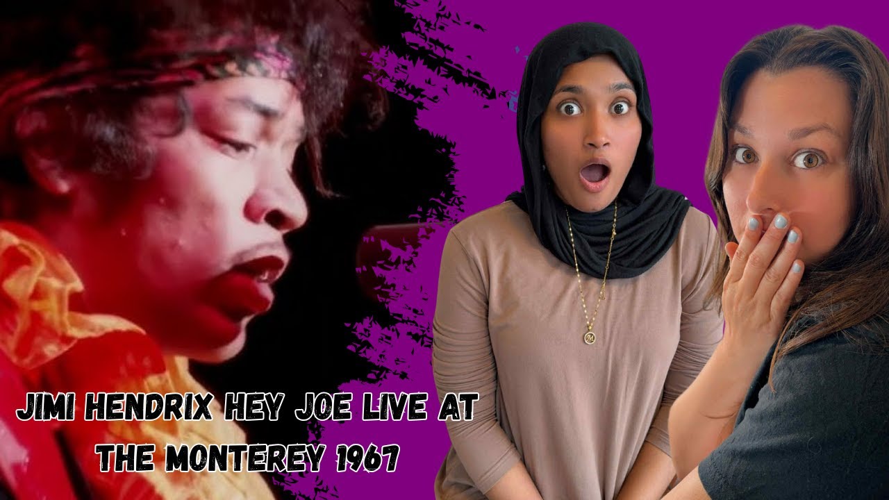 Джими Хендрикс Hey Joe Live в Монтерее, 1967 | Реакция!