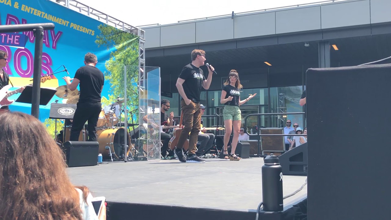 The Cast of BEETLEJUICE the Musical performing FRIGHT OF THEIR LIVES - Broadway in the Boros