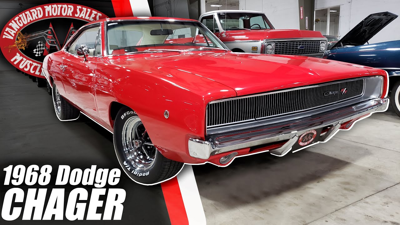 1968 Dodge Charger RT For Sale Vanguard Motor Sales #9333