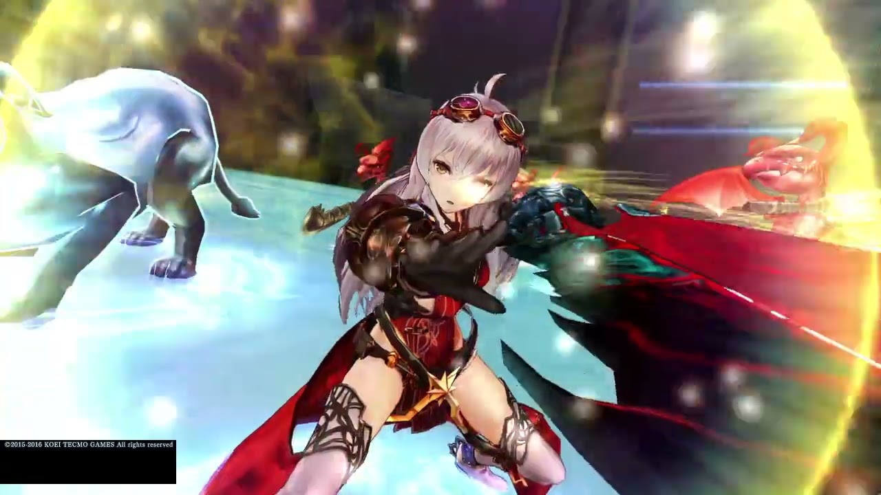 Nights of Azure - Mistral Boss (First Extra Boss)