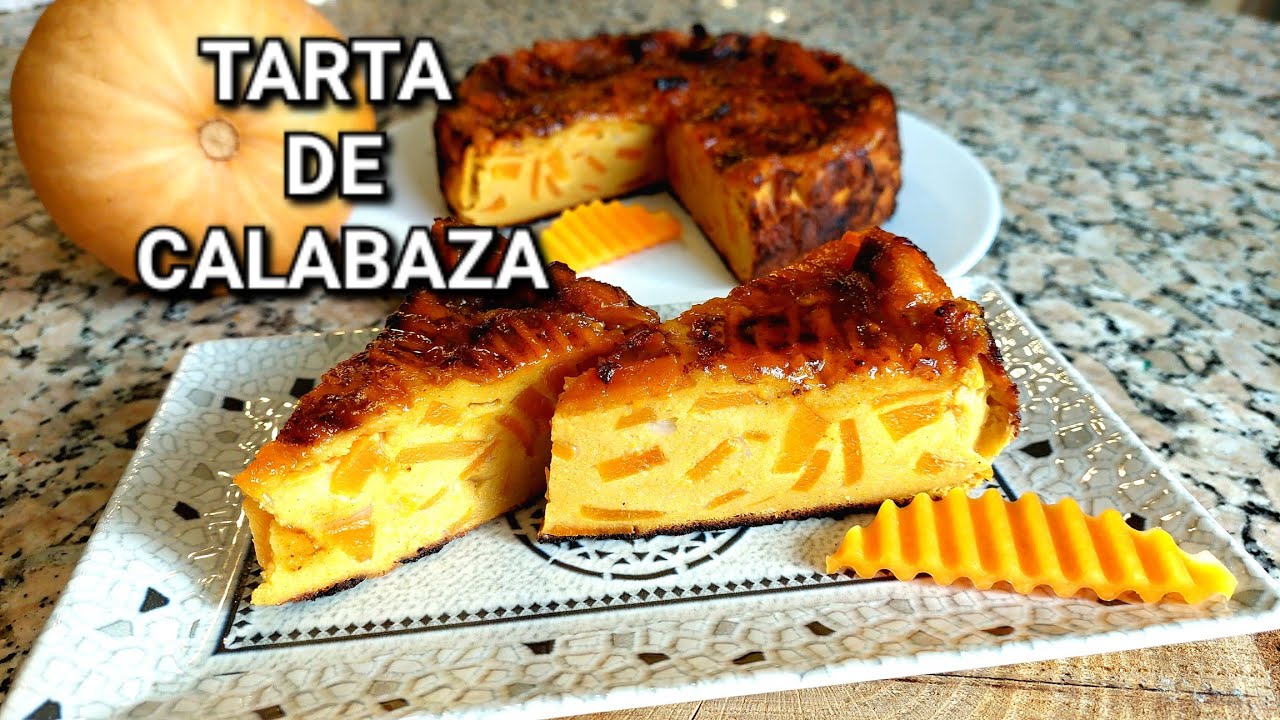 TARTA DE CALABAZA 🎃 Con máis de 1 kg. de calabaza...!!!!  || {NUSKA}