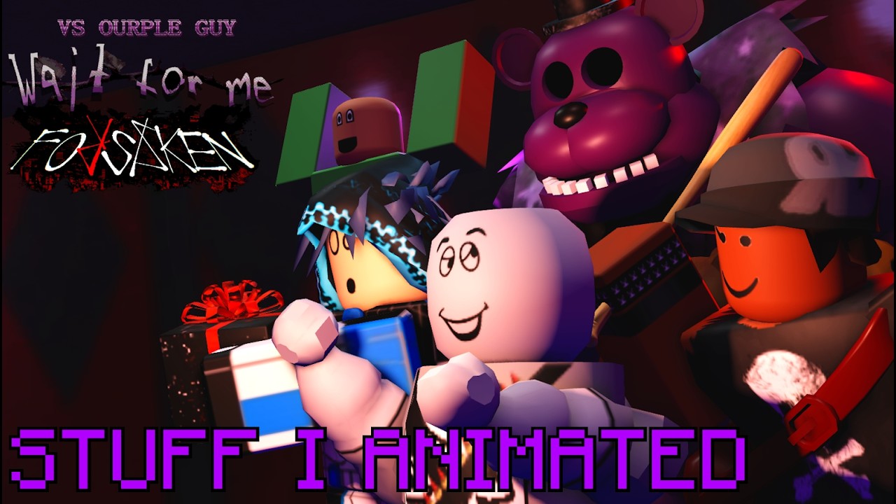 Everything I animated for the Forsaken X Ourple Guy Collab!