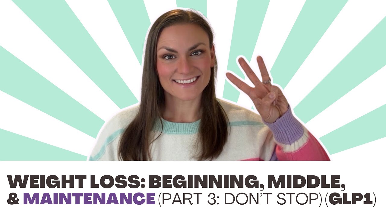 Weight Loss: Beginning, Middle, & Maintenance (Part 3: Don’t Stop)