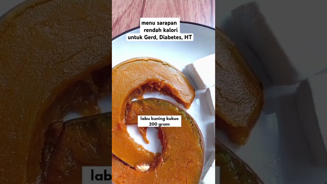 menu sarapan rendah kalori untuk Gerd dan Diabetes #dietsehat #menudiet #tipssehat #shorts