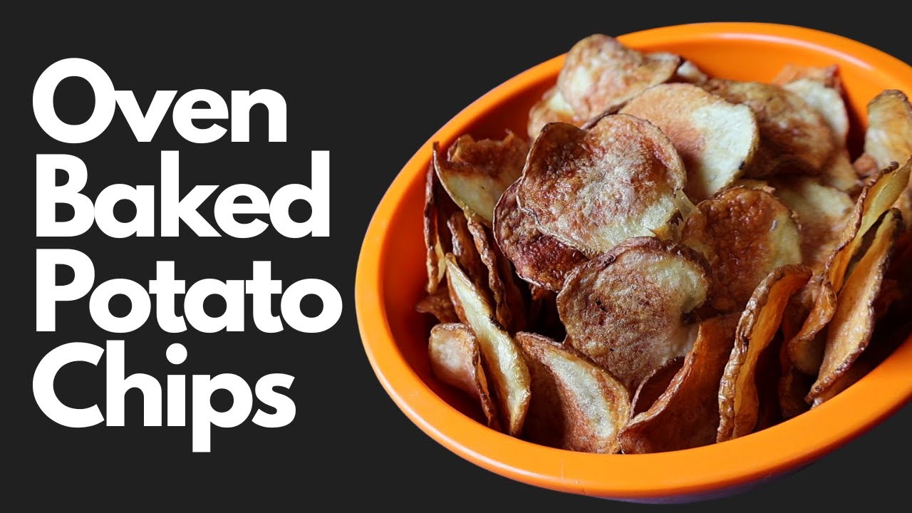 Crunchy Oven-Baked Potato Chips Made Easy