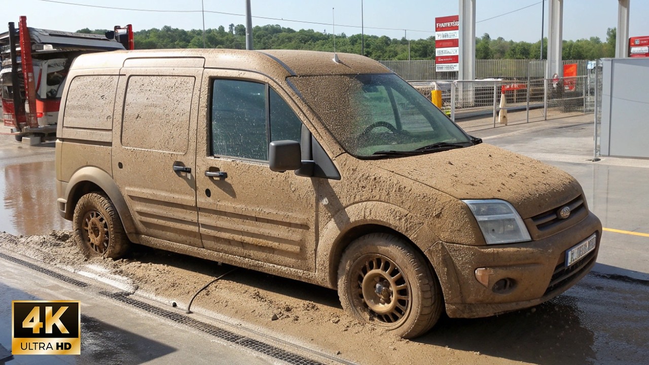 This Van Saved 27 People From Tornado 😱 Now It’s Cleanup Time! | 4K Satisfying ASMR